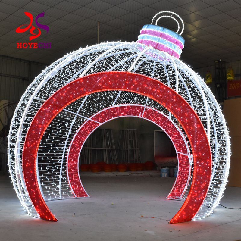 Llum de Nadal de bola rodona LED 3D