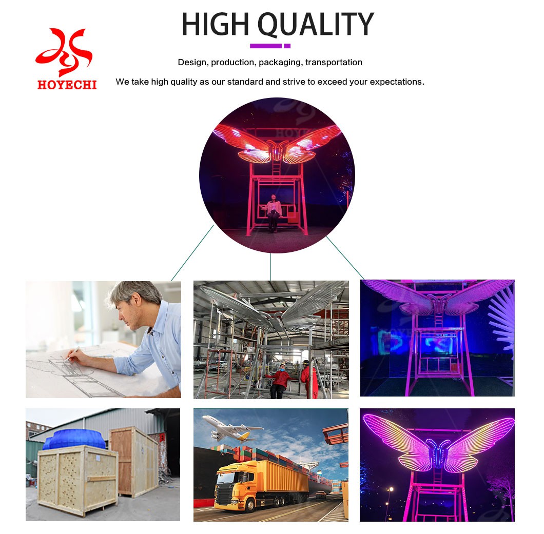 Interactive Luminous Butterfly Swing Interactive Luminous Butterfly Swing