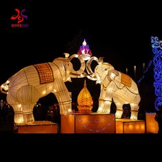 Llanterna d'animals impermeable en 3D d'alta qualitat de fàbrica, decoració del grup de llanterna Zigong