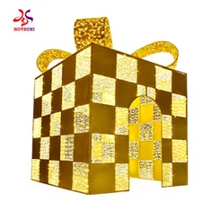 Iron Art Luminous Giant Regals de Nadal Modeling Light Warm White White Mall Supermercat Light